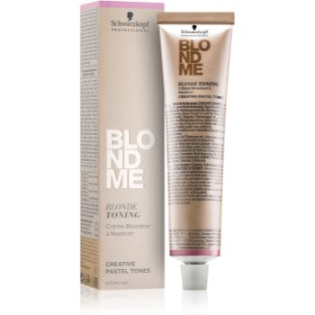 Schwarzkopf professional blondme crema tonifianta pentru par blond