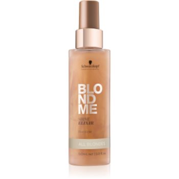 Schwarzkopf professional blondme elixir fără clătire, pentru strălucirea intensă a tuturor nuanțelor de blond