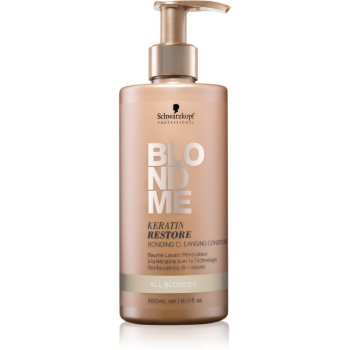 Schwarzkopf professional blondme balsam de curățare pentru toate nuantele de blond