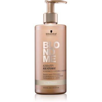 Schwarzkopf Professional Blondme Balsam de curățare pentru toate nuantele de blond