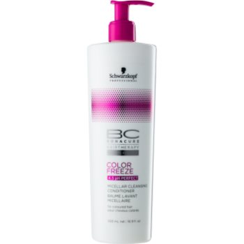 

Schwarzkopf Professional PH 4,5 BC Bonacure Color Freeze очищуючий міцелярний кондиціонер для фарбованого волосся 500 мл