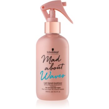 Schwarzkopf professional mad about waves conditioner spray leave-in pentru parul cret