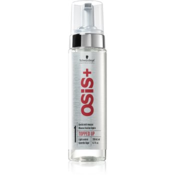 Schwarzkopf professional osis+ topped up spuma pentru coafare pentru volum si stralucire