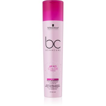 Schwarzkopf professional bc bonacure ph 4,5 color freeze șampon micelar pentru păr vopsit