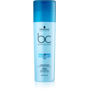 Schwarzkopf professional bc bonacure hyaluronic moisture kick balsam pentru par normal spre uscat