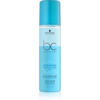 Schwarzkopf professional bc bonacure hyaluronic moisture kick balsam hidratant sub forma de spray pentru par normal spre uscat
