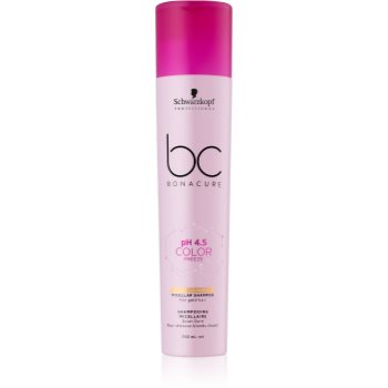 Schwarzkopf professional bc bonacure ph 4,5 color freeze șampon micelar pentru par blond