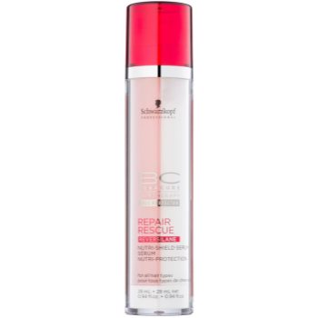 

Schwarzkopf Professional BC Bonacure Repair Rescue захисна двофазова сироватка для відновлення волосся пошкодженого впливом високих температур 28 мл