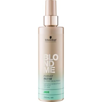 Schwarzkopf Professional Blondme tónovací sprej pro blond vlasy odstín Jade 250 ml