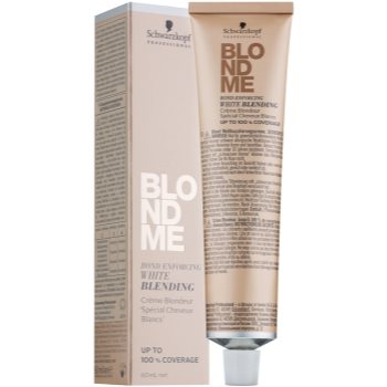 

Schwarzkopf Professional Blondme освітлюючий крем для сивого волосся відтінок W- Irise 60 мл