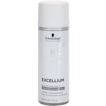 

Schwarzkopf Professional BC Bonacure Excellium Beautifying незмивний бальзам для сивого та блонд волосся 150 мл