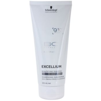 

Schwarzkopf Professional BC Bonacure Excellium Beautifying шампунь для сивого та блонд волосся 200 мл