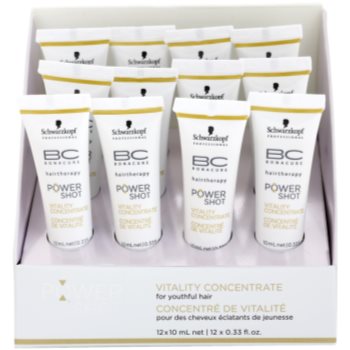 

Schwarzkopf Professional BC Bonacure Excellium Power Shot відновлюючий догляд для молодості волосся 12 x 10 мл