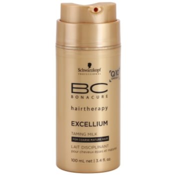 

Schwarzkopf Professional BC Bonacure Excellium Taming вирівнююче молочко з ефектом анти-фриз термозахист для волосся 100 мл