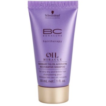 

Schwarzkopf Professional BC Bonacure Oil Miracle Barbary Fig Oil відновлюючий шампунь для дуже сухого та пошкодженого волосся 30 мл