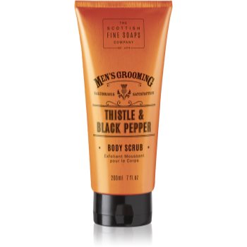

Scottish Fine Soaps Men’s Grooming Thistle & Black Pepper енергетичний пілінг для чоловіків 200 мл