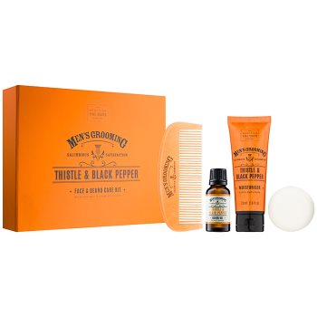 Scottish fine soaps men’s grooming thistle & black pepper set de cosmetice ii. pentru bărbați