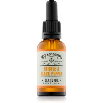 Scottish Fine Soaps Men’s Grooming Thistle & Black Pepper ulei pentru barba