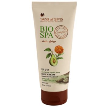 Sea of Spa Bio Spa tělový krém s avokádem a měsíčkovým olejem 180 ml