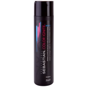 Sebastian professional color ignite multi sampon pentru par vopsit, decolorat și tratat chimic.