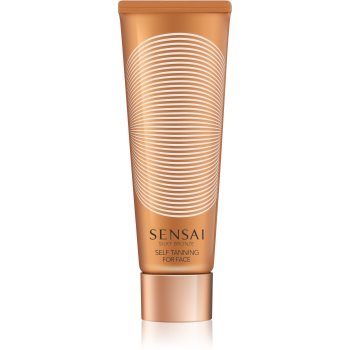 Sensai Silky Bronze samoopalovací gelový krém na obličej 50 ml