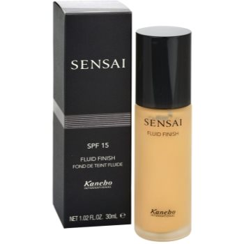 

Sensai Fluid Finish тональний крем відтінок 202 Soft Beige SPF15 30 мл