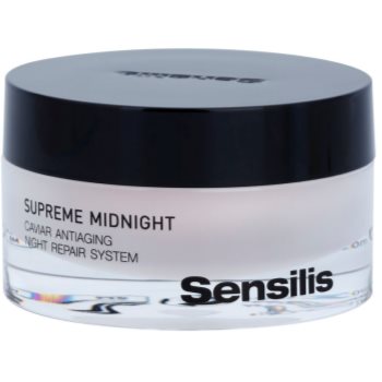 Sensilis Supreme Midnight crema de noapte pentru regenerare profunda cu efect antirid