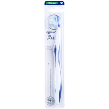 

Sensodyne True White зубна щітка середньої жорсткості Dark Blue