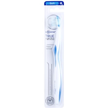 Sensodyne True White perie de dinti fin