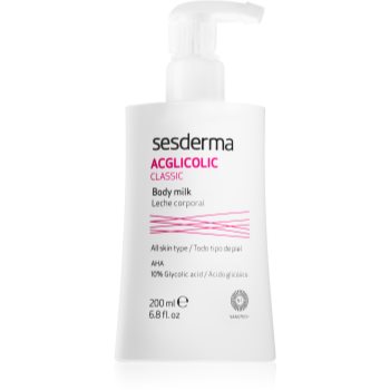Sesderma acglicolic classic body lotiune de cop pentru fermitate cu efect exfoliant
