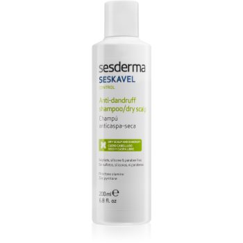 Sesderma seskavel control sampon anti-matreata pentru scalp sensibil si uscat