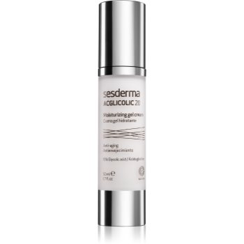Sesderma acglicolic 20 facial gel crema hidratanta regeneratoare pentru ten mixt