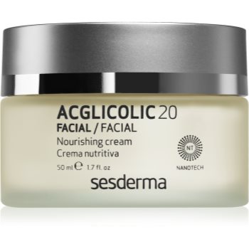 Sesderma acglicolic 20 facial crema hranitoare de intinerire uscata si foarte uscata