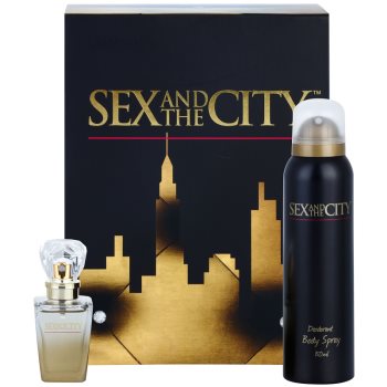 Sex and the City Sex and the City dárková sada I. parfémovaná voda 30 ml + deodorant ve spreji 150 ml