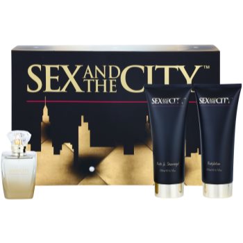 Sex and the City Sex and the City dárková sada II. parfémovaná voda 100 ml + sprchový gel 200 ml + tělové mléko 200 ml