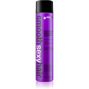 Sexy hair smooth sampon fara sulf pentru par indisciplinat