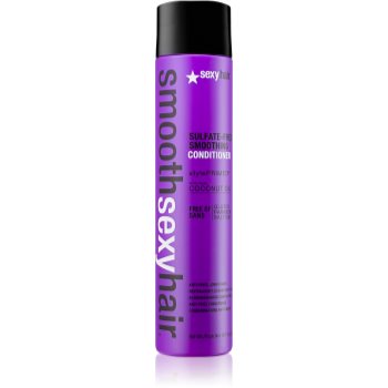 Sexy hair smooth balsam de păr fără sulfați pentru par indisciplinat
