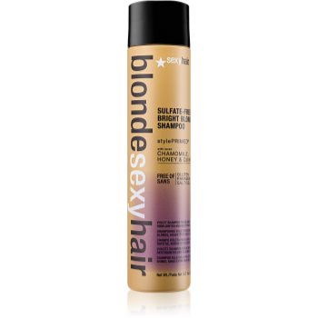 Sexy Hair Blonde șampon decolorant pentru parul blond cu suvite