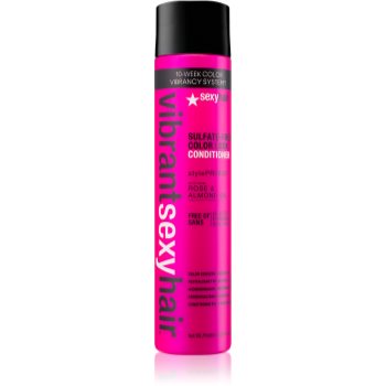 Sexy Hair Vibrant balsam de păr fără sulfați pentru par vopsit