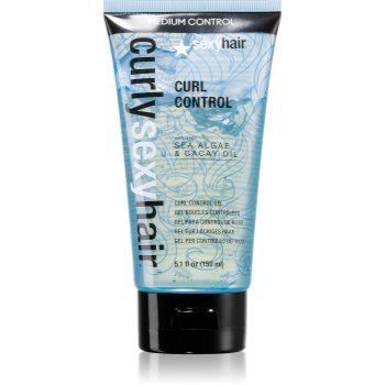 Sexy hair curly gel de păr cu fixare ușoară pentru par ondulat si cret