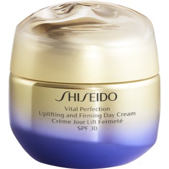 Shiseido vital perfection uplifting & firming day cream cremă de zi cu efect de fermitate și de lifting spf 30