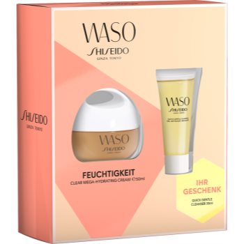 Shiseido waso clear mega hydrating cream set de cosmetice vi.
