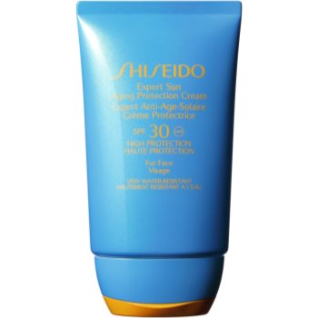 Shiseido Sun Care Expert Sun Aging Protection Cream crema de soare pentru fata SPF 30 poza