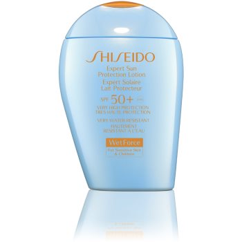 Shiseido sun care expert sun protection lotion wetforce crema pentru protecție solară rezistenta la apa spf 50+