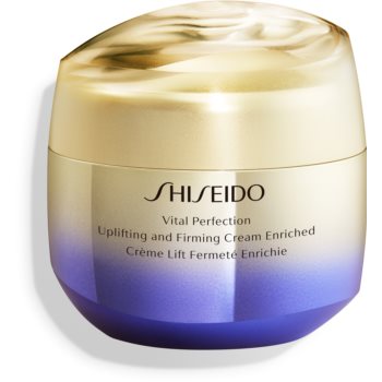 Shiseido Vital Perfection Uplifting & Firming Cream Enriched Cremã lifting pentru fermitate pentru tenul uscat imagine