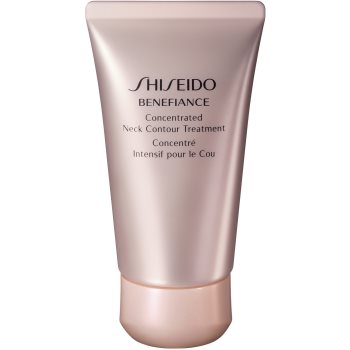Shiseido benefiance concentrated neck contour treatment crema regenerativa antirid pentru gat si decolteu