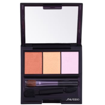 

Shiseido Eyes Luminizing Satin trio тіні для повік відтінок BR 214 Into the Woods 3 гр
