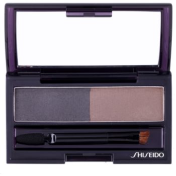 

Shiseido Eyes Eyebrow Styling Компактний засіб для підводки бровей відтінок GY 901 Deep Brown 4 гр