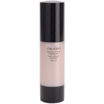 

Shiseido Base Radiant Lifting роз'яснюючий тональний крем з ліфтінговим ефектом SPF 15 відтінок B00 Very Light Beige 30 мл