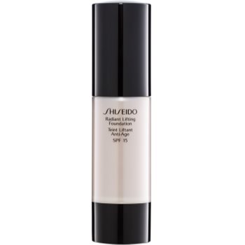 

Shiseido Base Radiant Lifting роз'яснюючий тональний крем з ліфтінговим ефектом SPF 15 відтінок D10 Golden Brown 30 мл